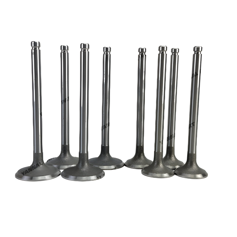 8 PCS Engine Valve 1007011-B01-0000 1007016-B01-0000 Fit For FAWDE 4DW91-45G2 Engine