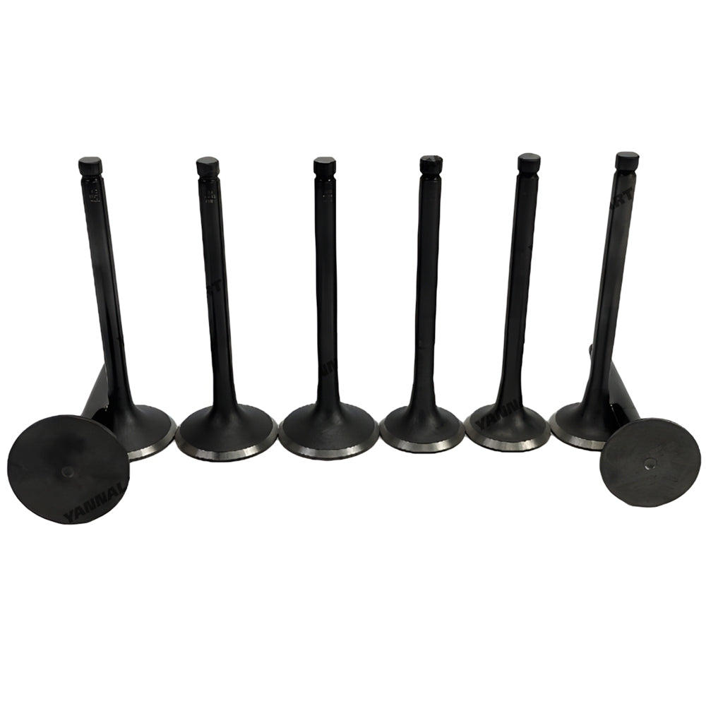 8 PCS Engine Valve Fit For Yunnei YN4100QB Engine