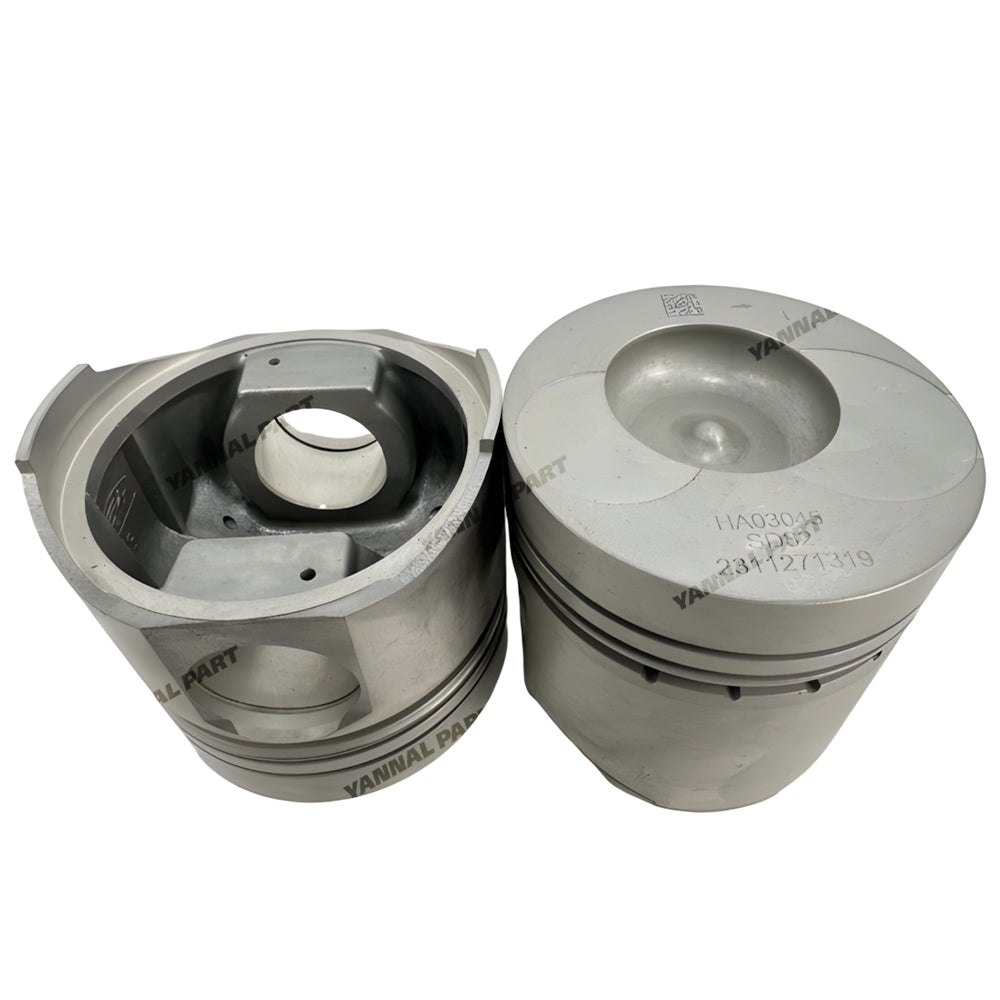 4 PCS Piston Kit Fit For Yunnei YN4100QB Engine