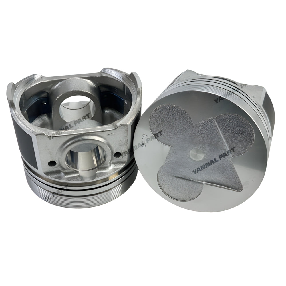 4 PCS Piston Kit Fit For Kubota V3300 Engine