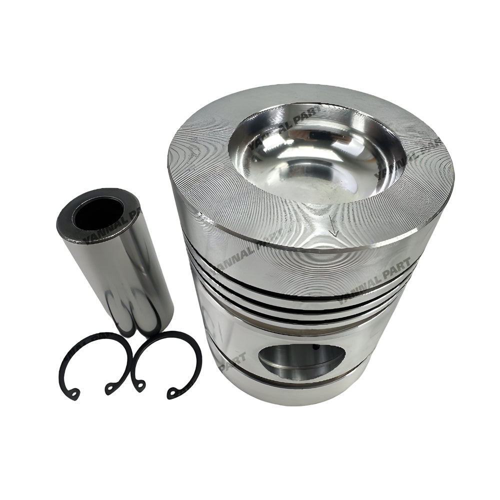 4 PCS Piston Kit Fit For Perkins 4.236 Engine