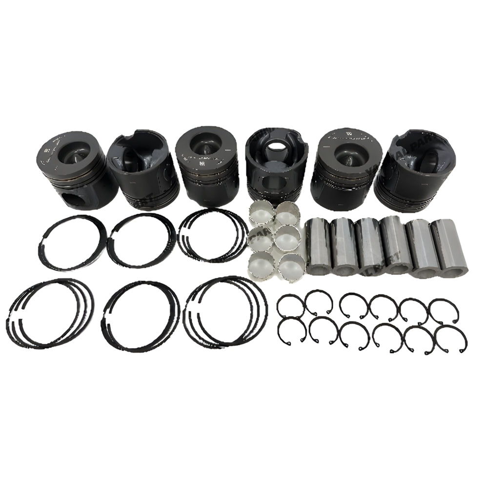 Piston Set With Rings 5343091 Fit For Cummins 6LTAA9.3