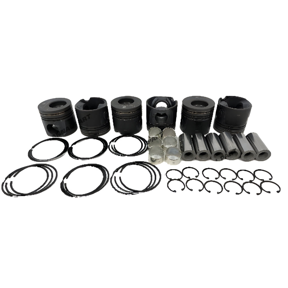 Piston Set With Rings 5343091 Fit For Cummins 6LTAA9.3