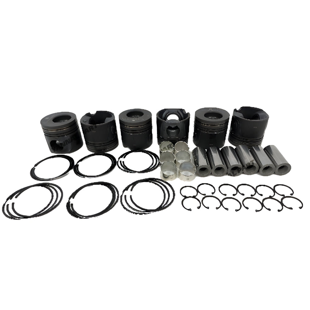 Piston Set With Rings 5343091 Fit For Cummins 6LTAA9.3