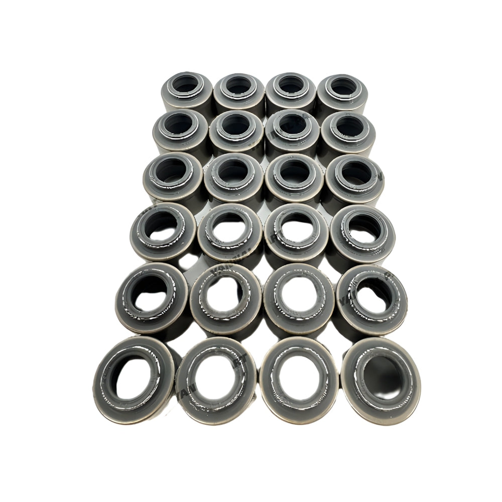 24 PCS Valve Stem Seal Fit For Cummins QSK23 Engine