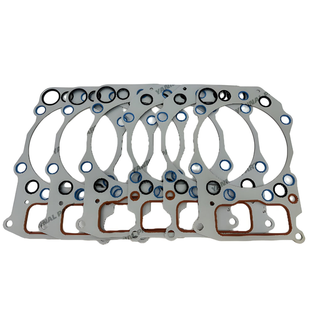 6 PCS Head Gasket 4095440 Fit For Cummins QSK23 Engine