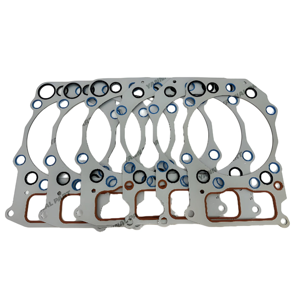 6 PCS Head Gasket 4095440 Fit For Cummins QSK23 Engine