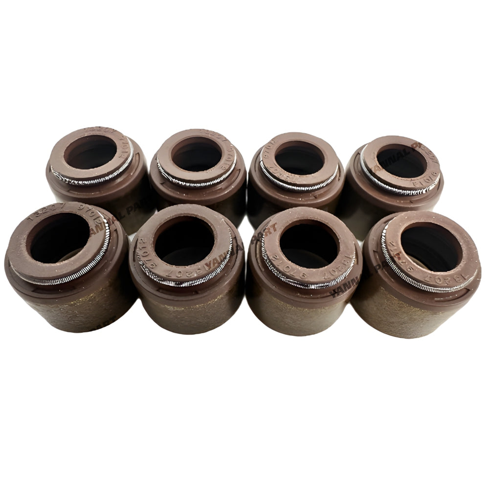 16 PCS Valve Stem Seal Fit For Nissan RF8 Engine