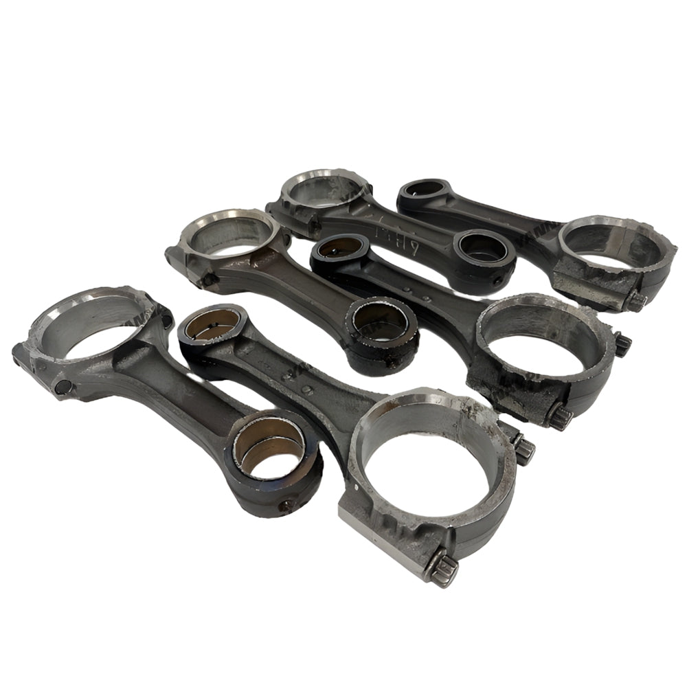 6 PCS Connecting Rod Fit For Isuzu 6HE1 Engine