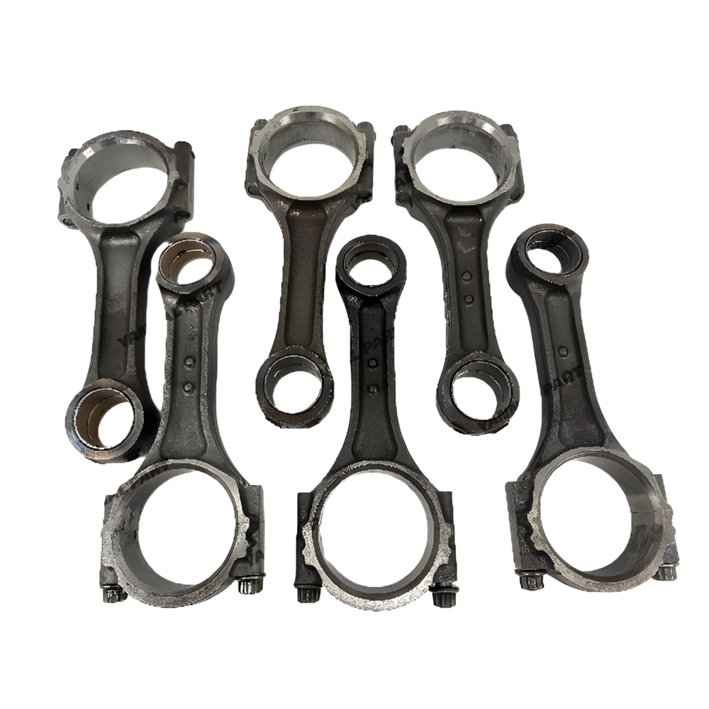 6 PCS Connecting Rod Fit For Isuzu 6HE1 Engine