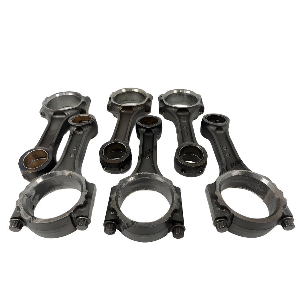 6 PCS Connecting Rod Fit For Isuzu 6HK1 Engine