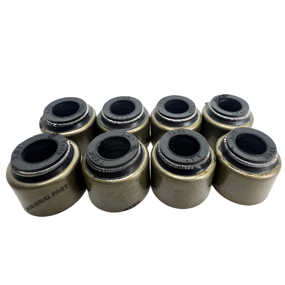 8 PCS Valve Stem Seal Fit For Deutz FL914 Engine