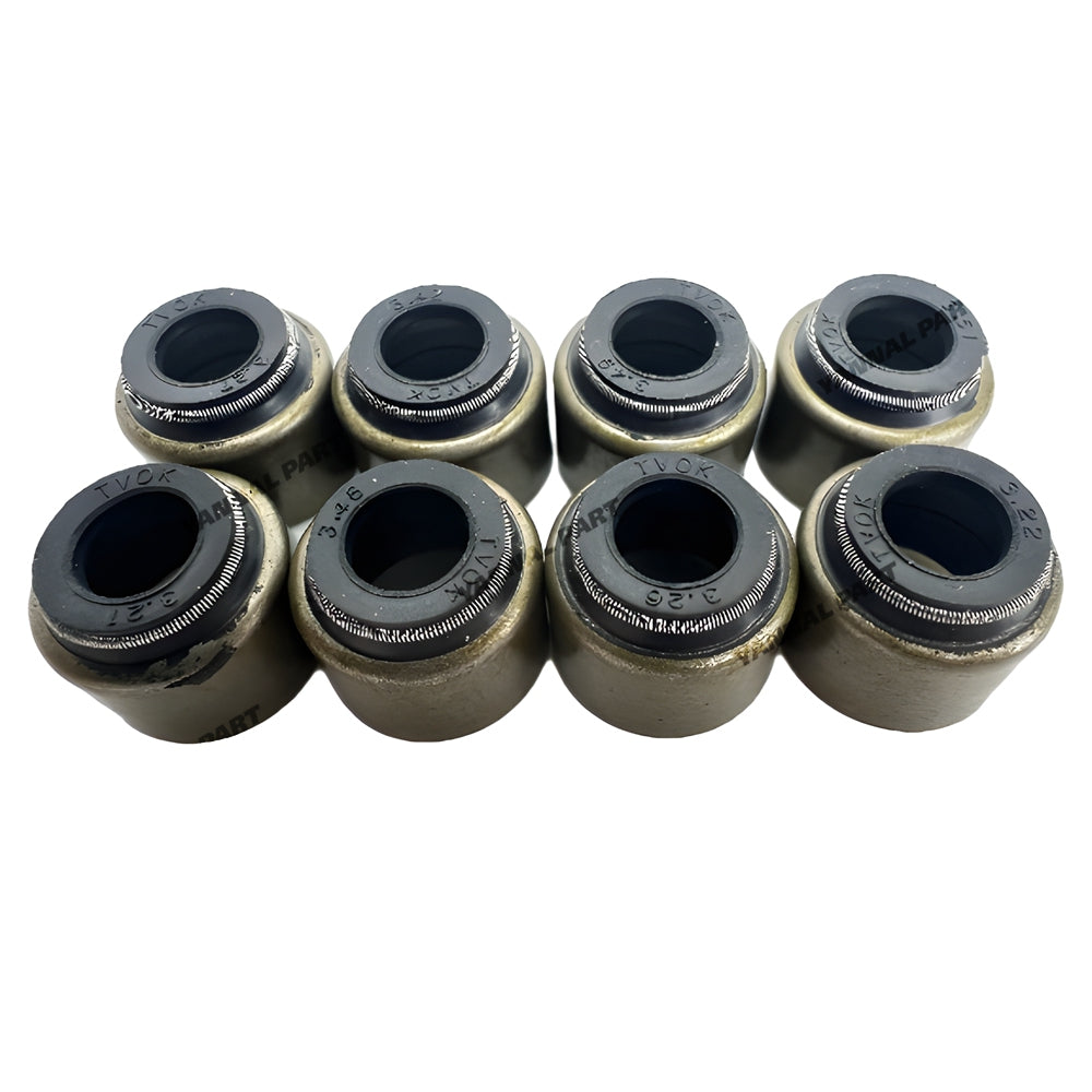 8 PCS Valve Stem Seal Fit For Deutz FL914 Engine