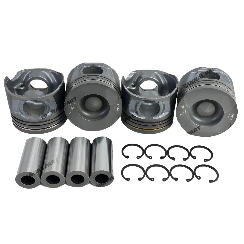 4 PCS Piston Kit Fit For Toyota 1KD Engine