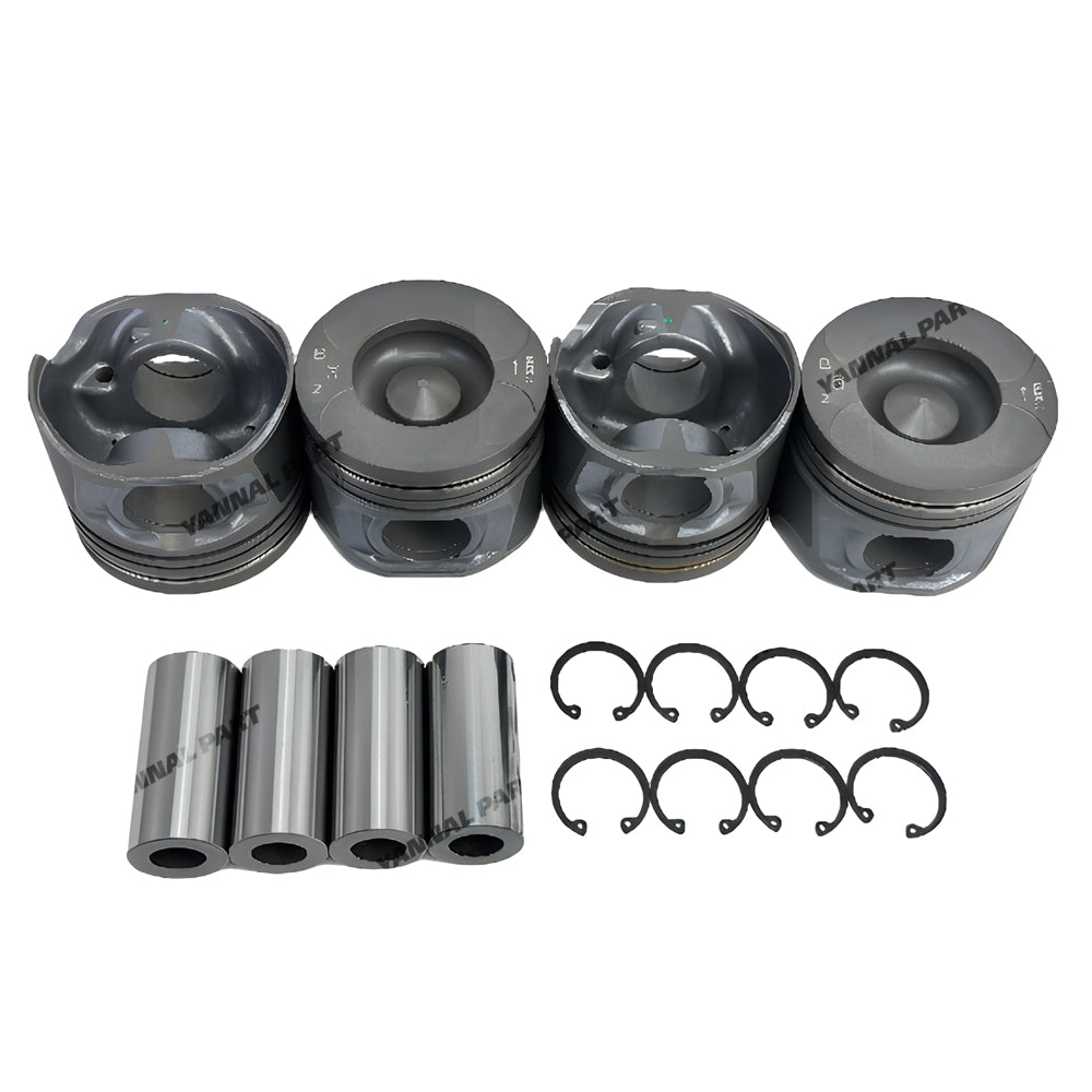 4 PCS Piston Kit Fit For Toyota 1KD Engine