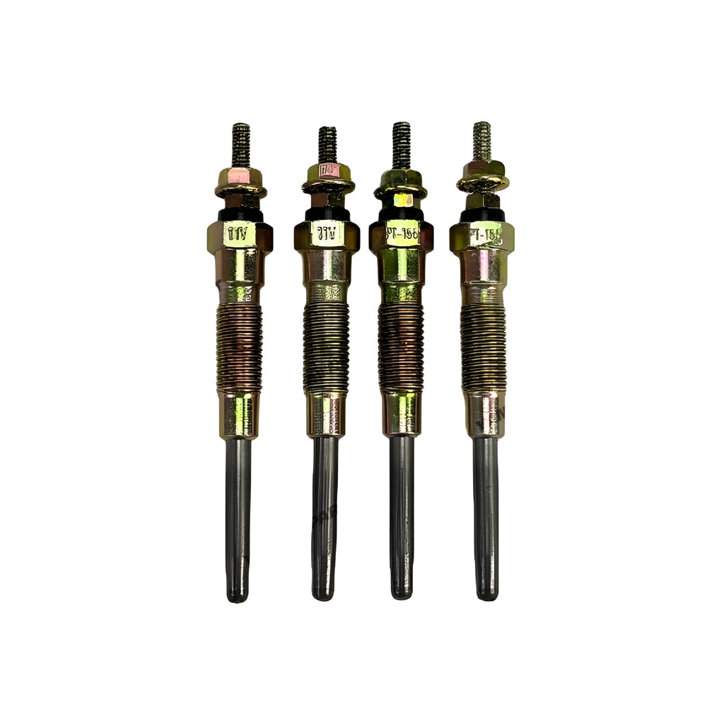 4 PCS Glow Plug 19850-54120 PT-155 Fit For Toyota 2L Engine