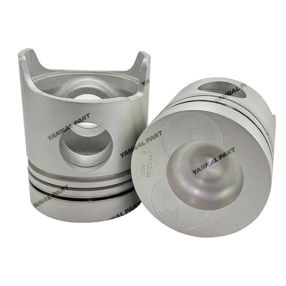 Piston Kit ME052447 Fit For Mitsubishi 6D22 Engine