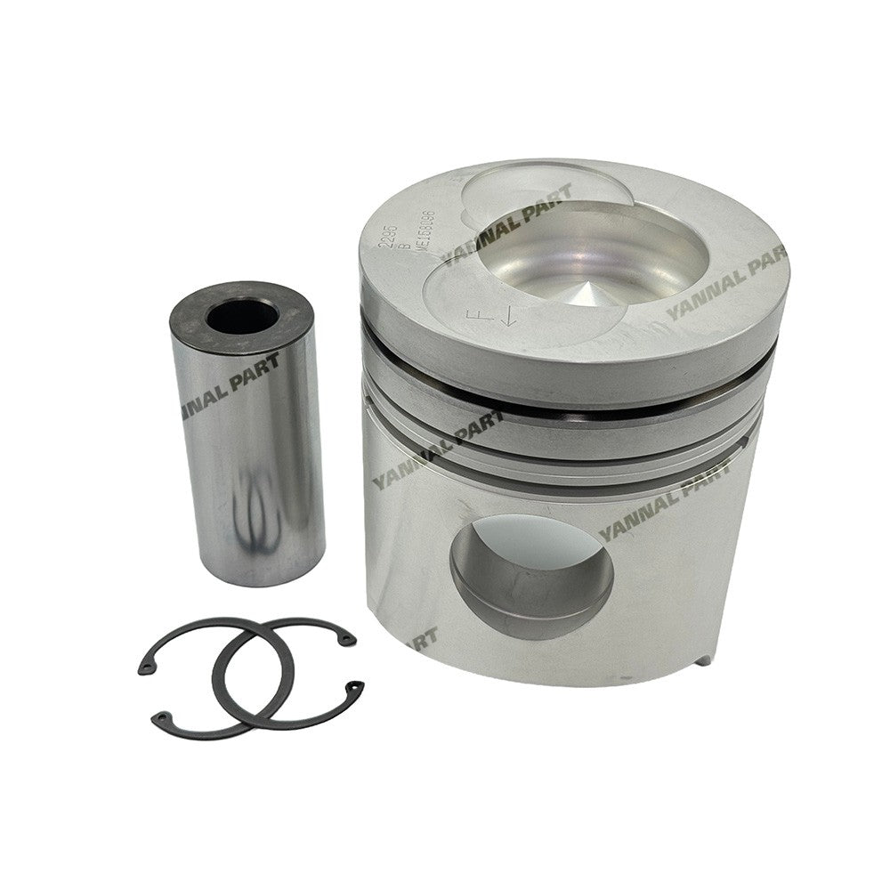 Piston Kit ME158096 Fit For Mitsubishi 6D24 Engine