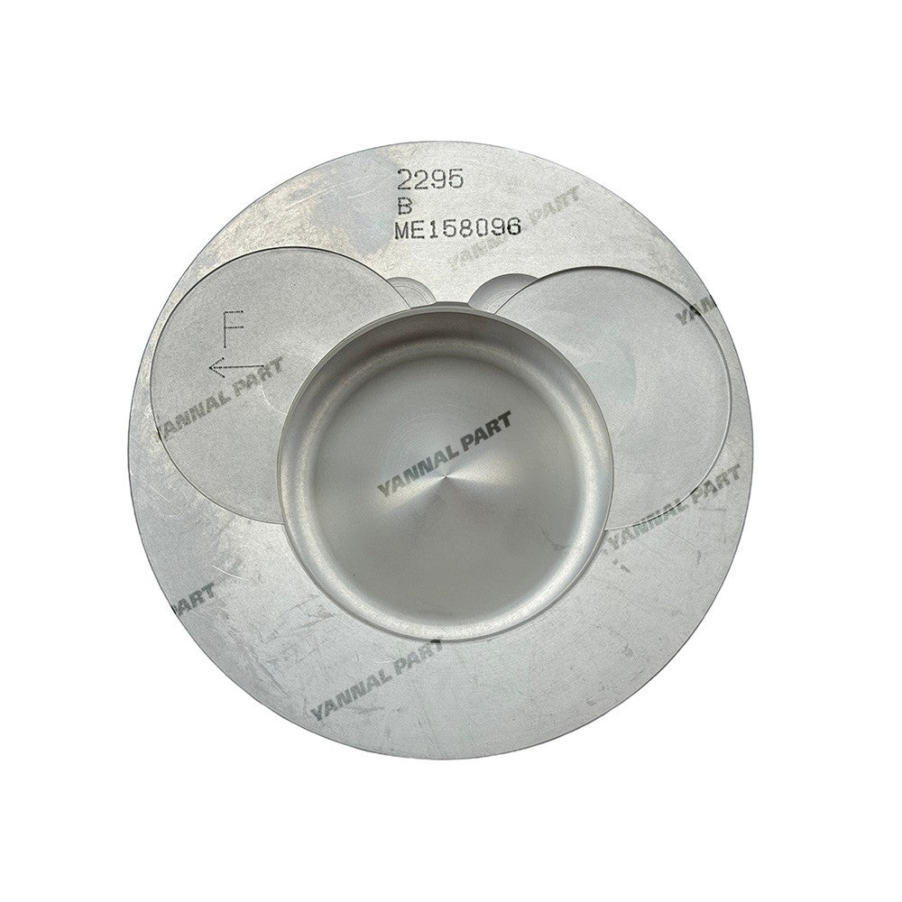 Piston Kit ME158096 Fit For Mitsubishi 6D24 Engine