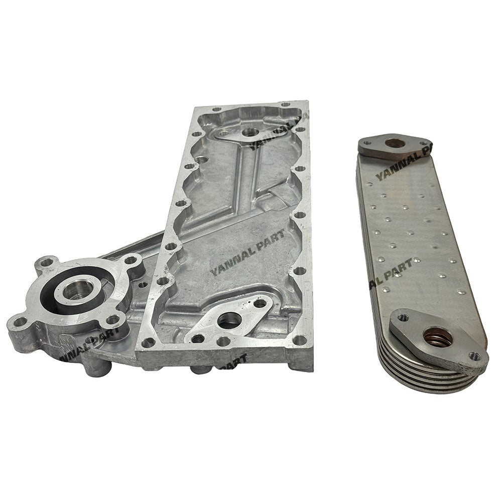 Oil Cooler Core Oil Cooler Cover Fit For Mitsubishi 6D95 Engine