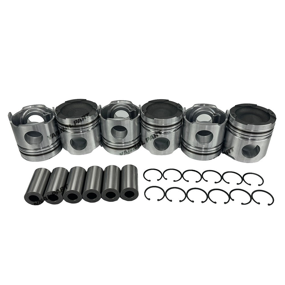 Piston Kit 3251791101 32517-91200 3251778100 Fit For Mitsubishi S6A2 Engine