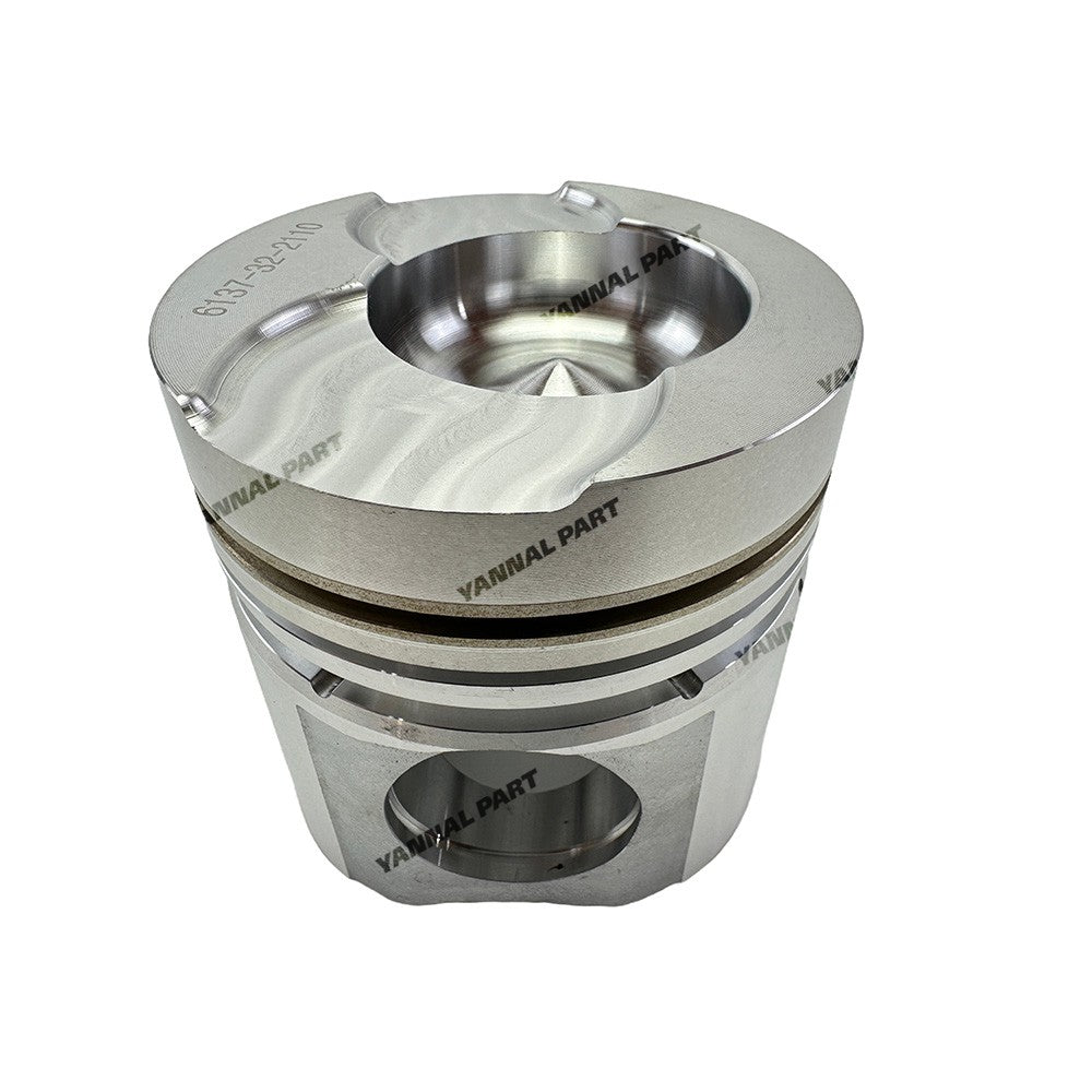 Piston Kit 6137-32-2110 Fit For Komatsu 6D105 Engine
