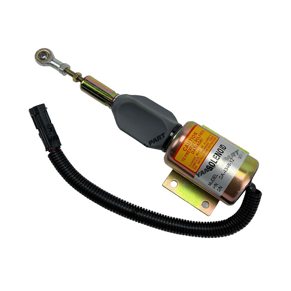 Stop Solenoid 3930235 SA-4348-12 3926411 Fit For Cummins Engine