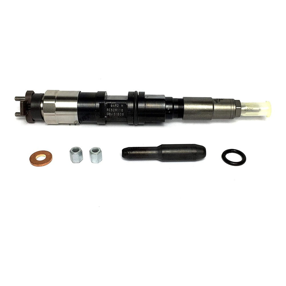 Fuel Injector RE529118 RE524382 Fit For John Deere 6068 4045 Engine E210LC E240LC E300LC 755D 1170E 624J 624K 644K 848H 670G 672G