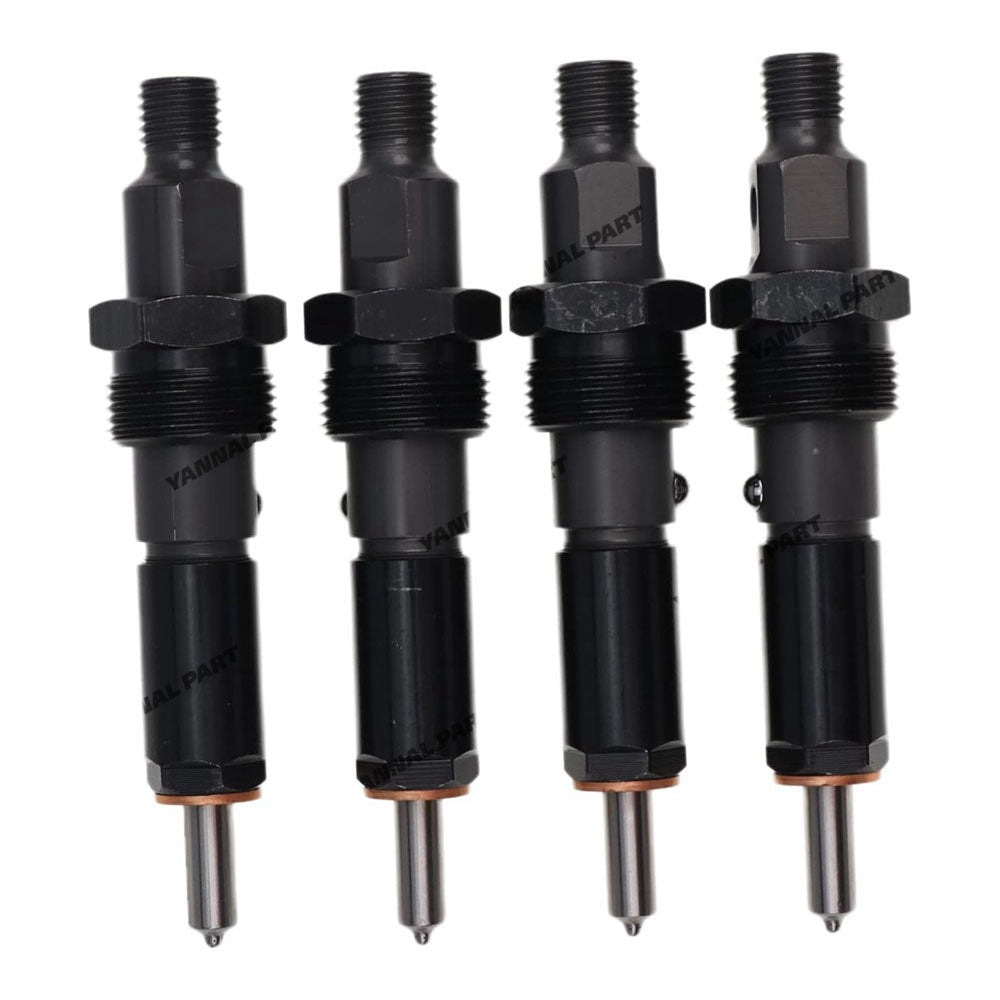 4 PCS Fuel Injector J919343 Fit For CASE 580SK 580L 580SL 590SL 650G 850E 9030 9020 9010B