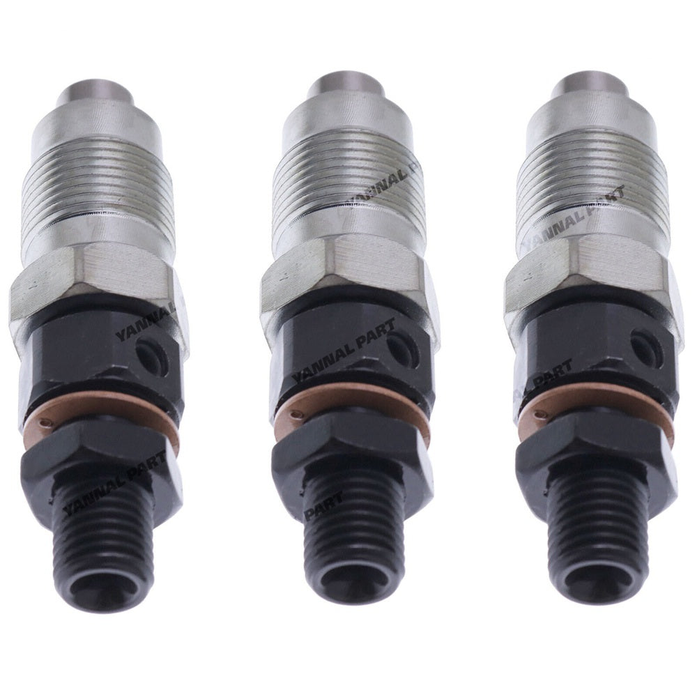 3PCS Fuel Injector SBA131406340 Fit For New Holland Tractor TC24D TZ18DA TZ22D TZ25DA GT65 GT75 LGT14D LGT16