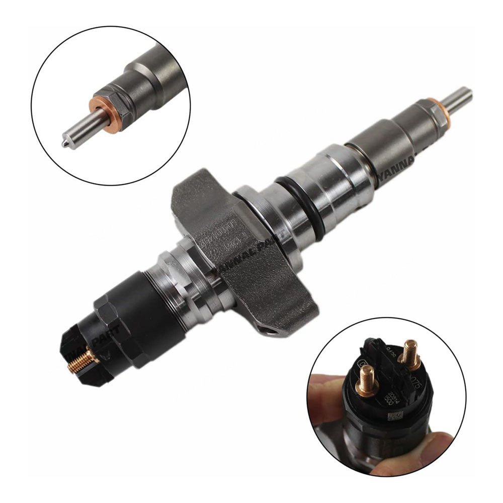 Fuel Injector 504128307 2855135 Fit For Kobelco Excavator SK170-9 SK210-9 SK260 SK260-9 SK295-8 SK295-9