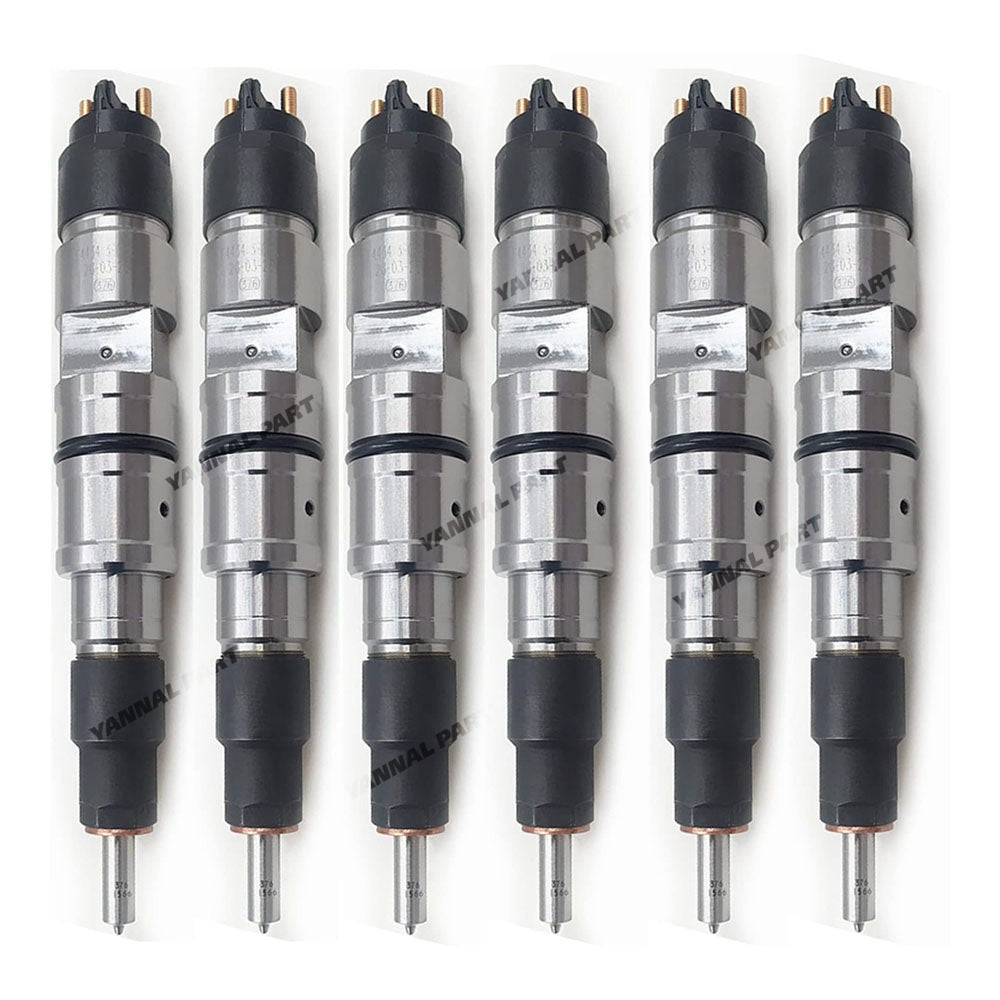 4 PCS Fuel Injector 21006084 Fit For Volvo Engine TAD560VE TAD561VE Truck DE FE FL