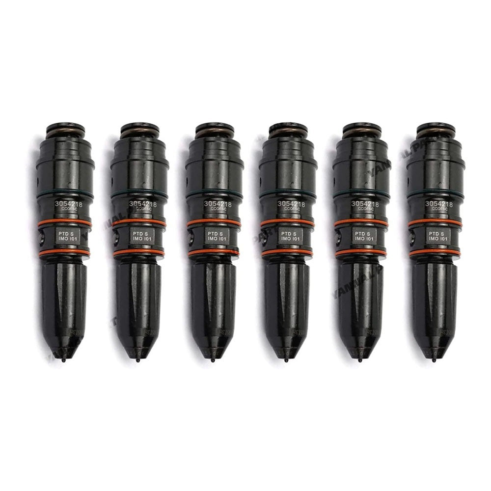 6 PCS Injector 3054218 Fit For Cummins Engine N855