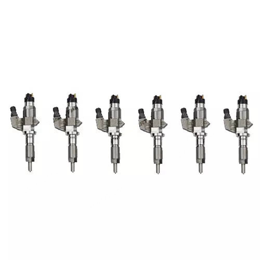6 PCS Fuel Injector 5153001070 5-15300107-0 Fit For Isuzu Engine 6BD1