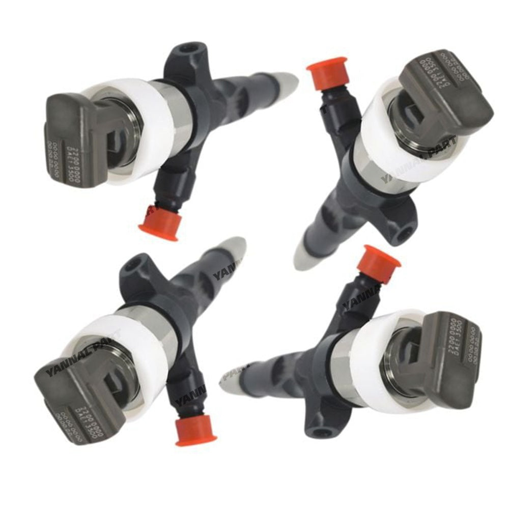 4 PCS Fuel Injector 23670-39096 095000-5660 Fit For Toyota Engine 2KD 2KD-FTV