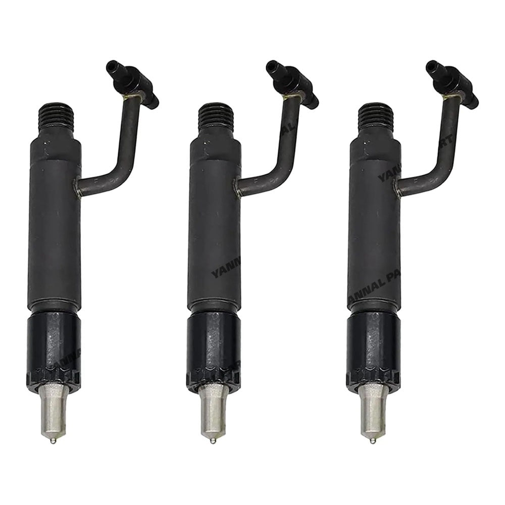 3PCS Fuel Injector AM875411 Fit For John Deere Skid-Steer Loader 4475 5575 570 575 675 675B Tractor 770 870 970 1070 670 770 Excavator 25 30 Mower 3325 3365