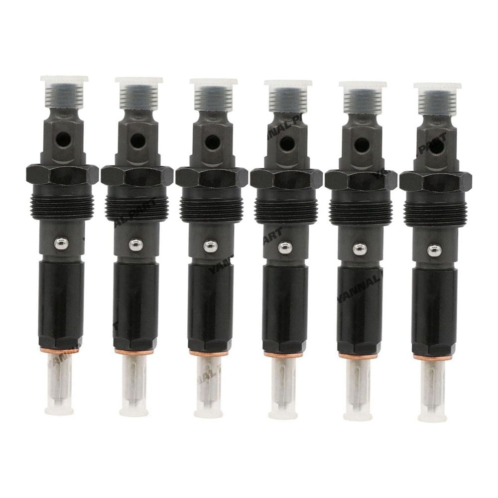 6 PCS Fuel Injector 0432133864 3802516 Fit For Cummins Engine 12 Valve 5.9L
