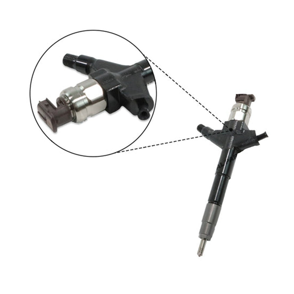 Fuel Injector 295050-1060 16600-3XN0A Fit For Nissan Engine YD25 Vehicle Navara Pathfinder NP300