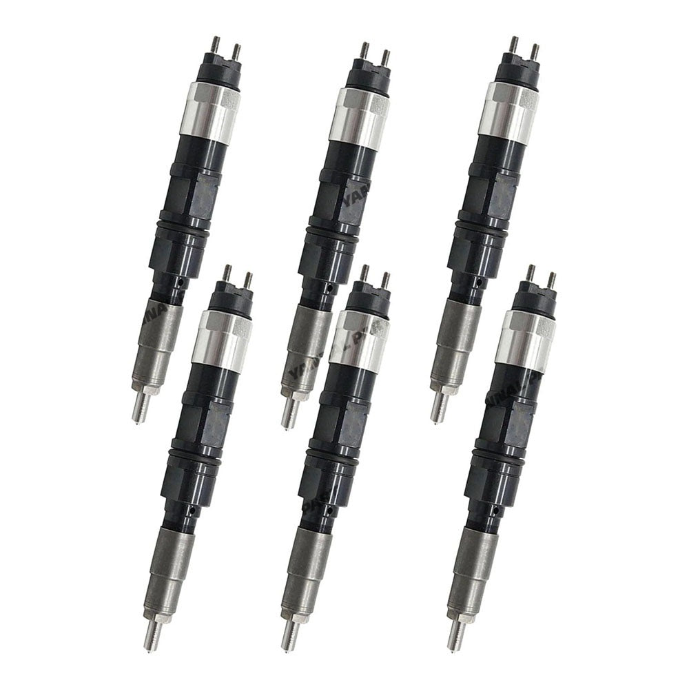 Fuel Injector RE524361 Fit For John Deere Engine 6081 6090 6125 Tractor 8120 8220 8320 8420 8520 9220 9520