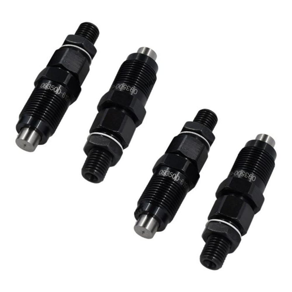 4 PCS Fuel Injector Nozzle 093500-6190 Fit For Toyota Engine 1KZ-TE Prado Hilux