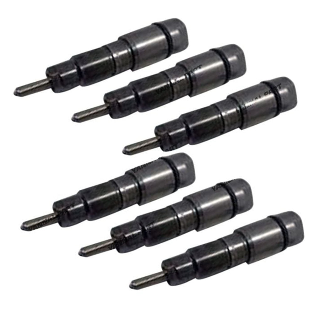 6 PCS Fuel Injector 0432191347 A0050174621 Fit For Mercedes-Benz Engine OM541 OM457 Truck Actros MP2 MP3