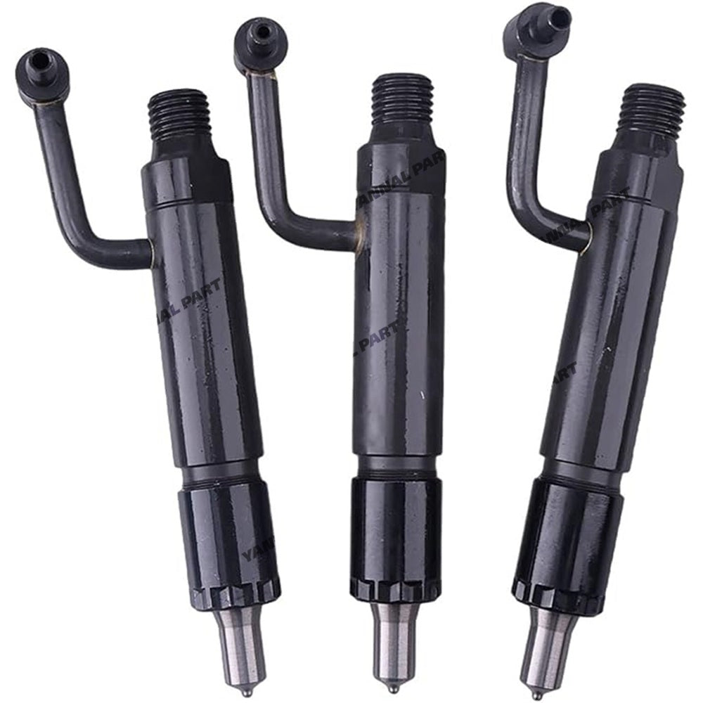 3 PCS Fuel Injector YM729609-53200 Fit For Komatsu Engine 3D82AE-3E D82AE-3G 3D82AE-3H 3D82AE-3HB