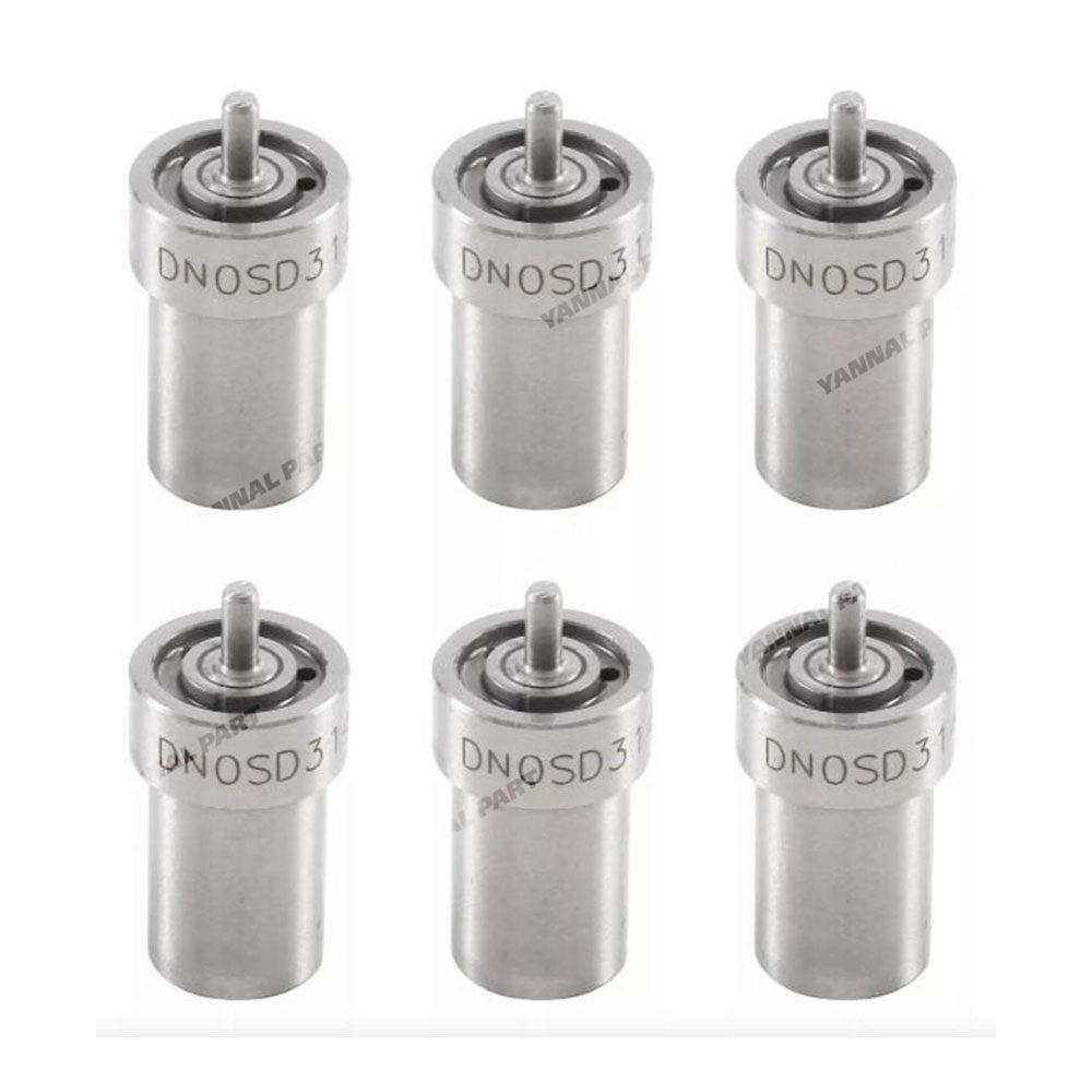 6PCS Fuel Injector Nozzle A0020172912 0434250176 Fit For Mercedes Benz OM602 OM603 OM603.971 Daewoo OM662LA Engine