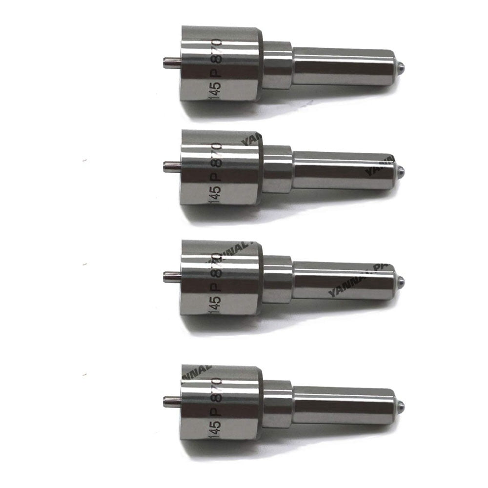 4PCS Fuel Injector Nozzle DLLA145P870 093400-8700 Fit For Mitsubishi Engine 4D56 Truck L200