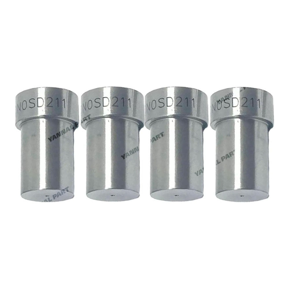4 PCS Fuel Injector Nozzle DN0SD21 Fit For Hatz D95 E75 E573 E780 Z782 Deutz FM414 FM417 Eicher EDK2 EDK2-12T