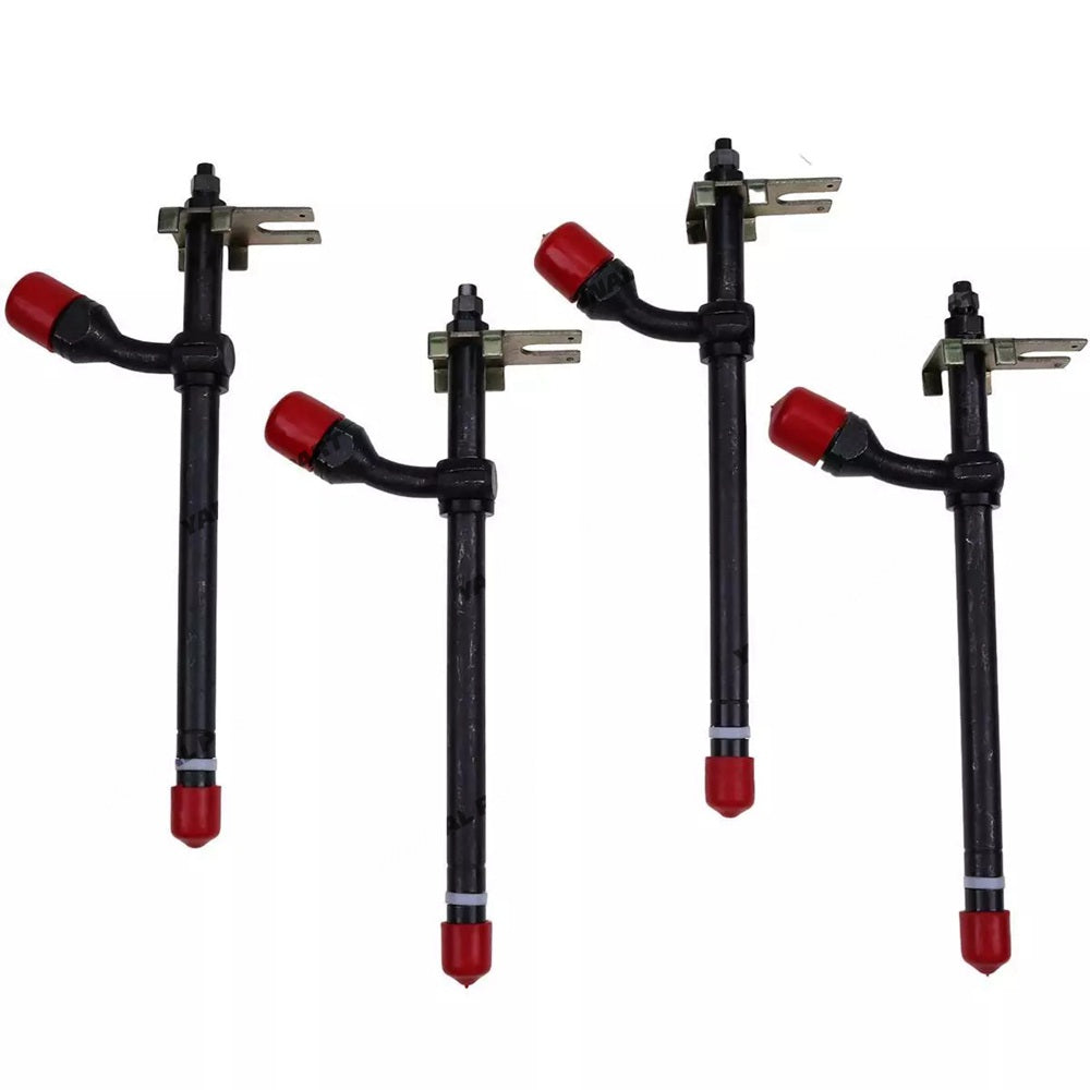 4 PCS Fuel Injector A140830 Fit For CASE 336B 336D 504BD 301BD 451BD Engine 850B 870 800 825 300C 400C W14H W24B