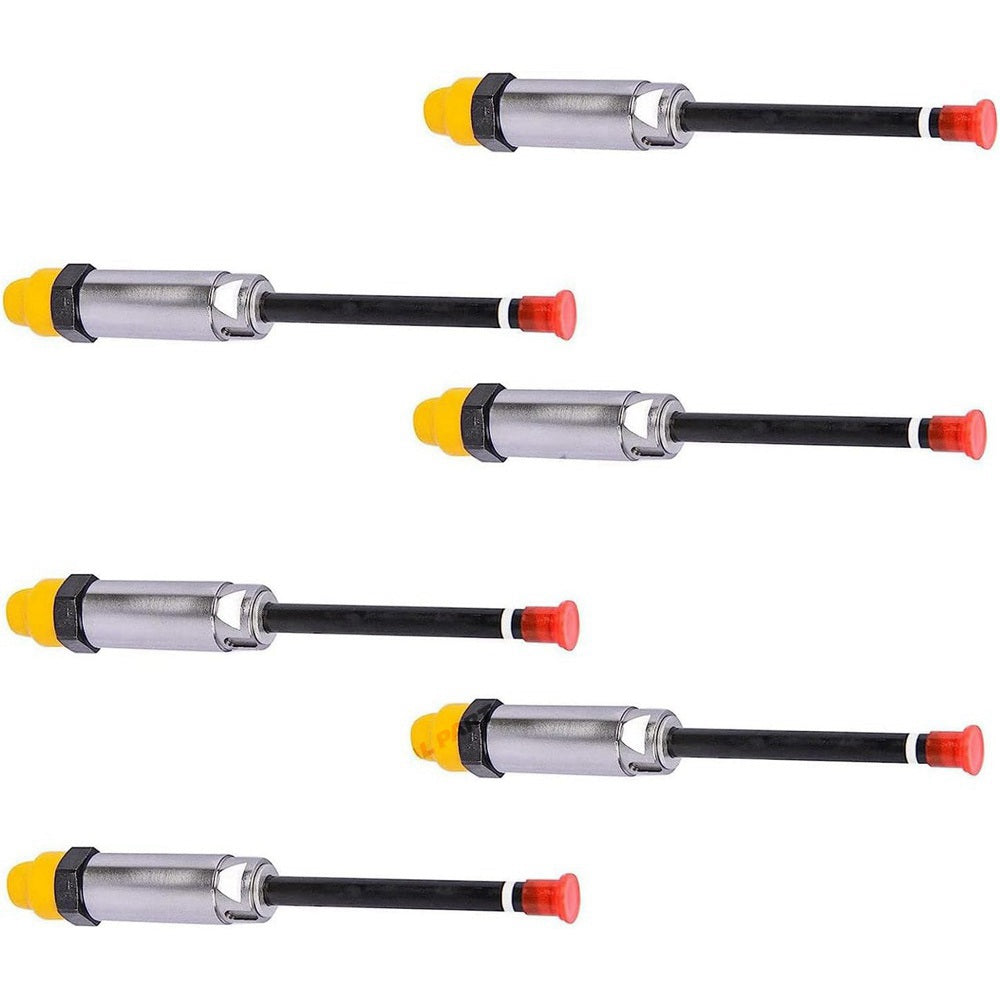 6 PCS Fuel Injector 0R-3591 Fit For Caterpillar CAT Engine 3306 3306B 3306C Excavator 235B 235C 235D 350 L