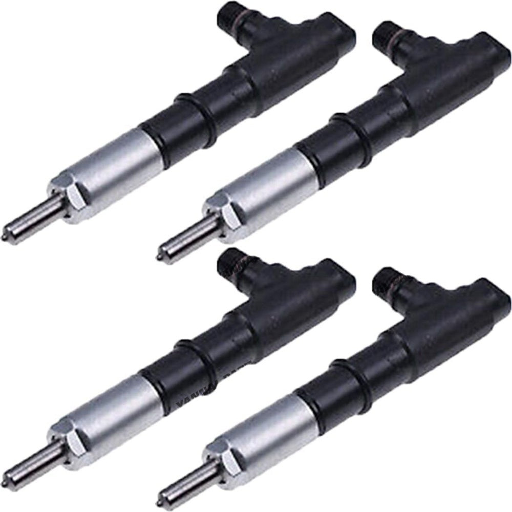 4PCS Fuel Injector 1G514-53003 Fit For Kubota Engine V3300 V3800 Hyundai Loader HSL800-7
