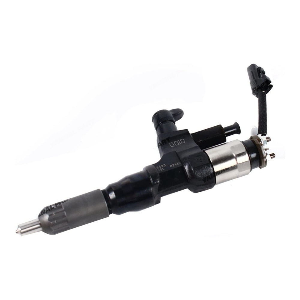 Fuel Injector 23670-E0010 095000-6593 Fit For Hino Engine 3.8L 4.7L 5.0L 6.5L 7.7L
