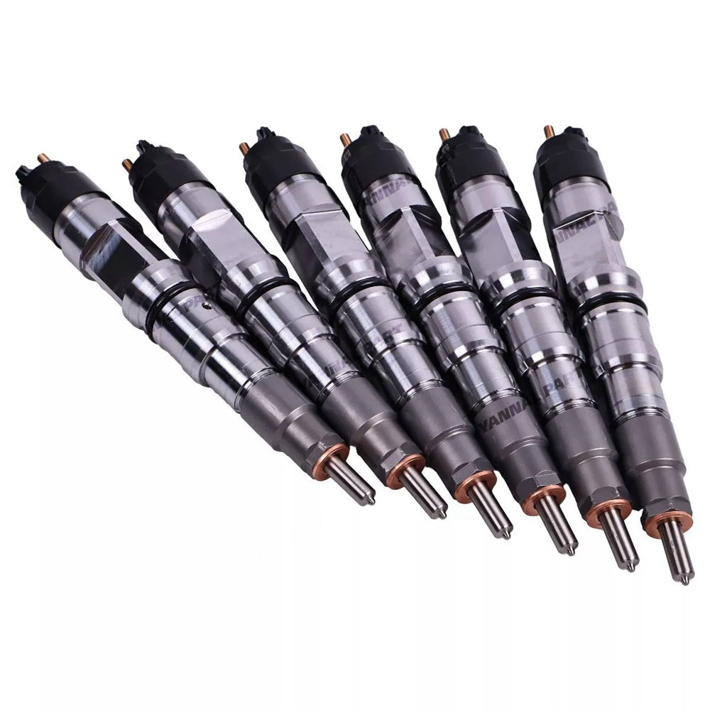 6PCS Fuel Injector 0445120219 Fit For Bosch